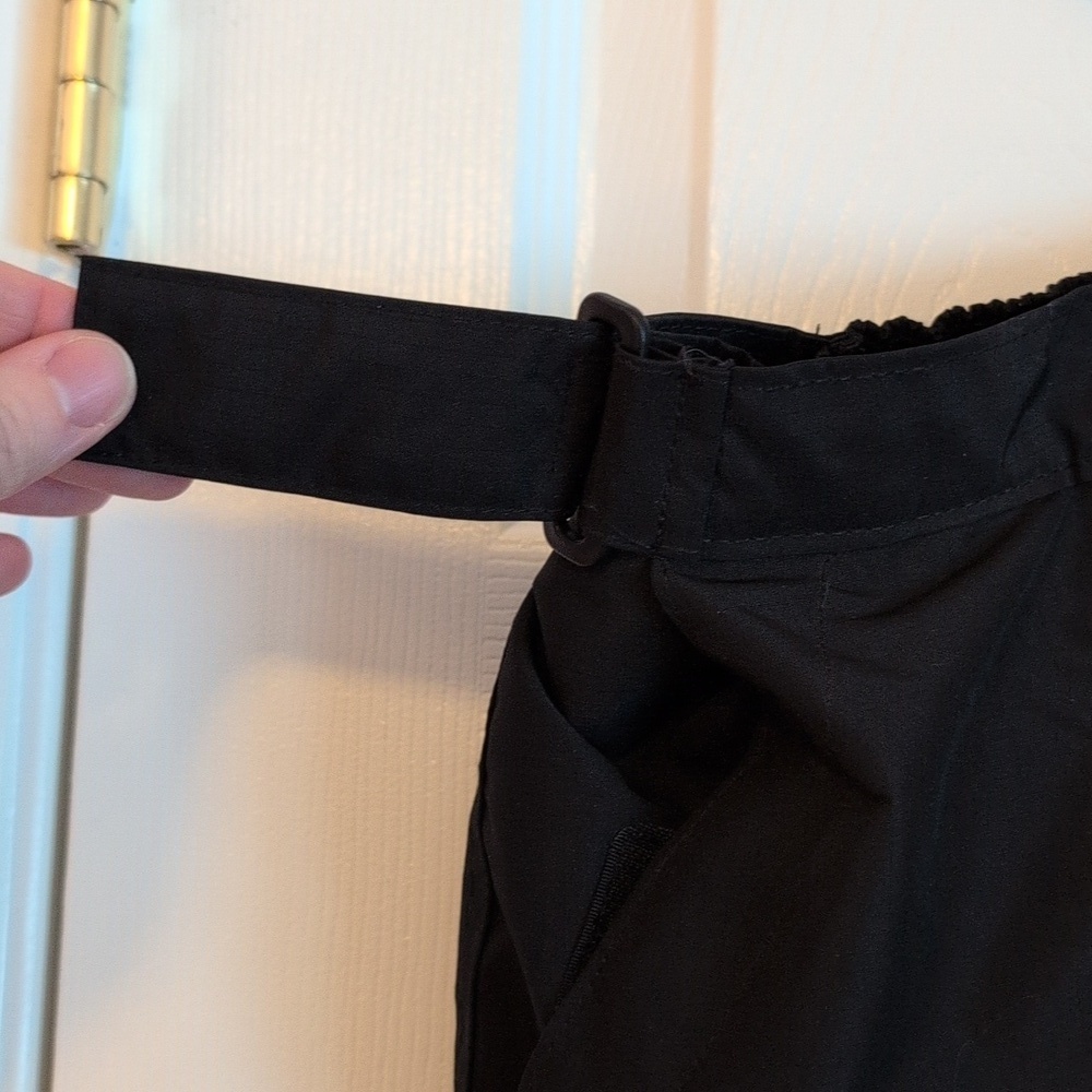 Children's Place Kids Black Adjustable Snow Pants - Picture 6 of 8